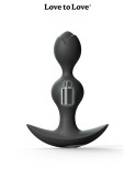 Plug anal vibrant Twinny Bud noir - Love to Love