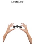 Plug anal vibrant Twinny Bud noir - Love to Love