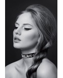 Collier strass SLAVE - BDSM - Bijoux Pour Toi