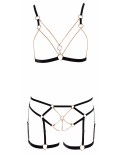 Ensemble harnais bijoux 2 pièces - par Cottelli Lingerie Ensemble harnais bijoux 2 pièces - par Cottelli Lingerie