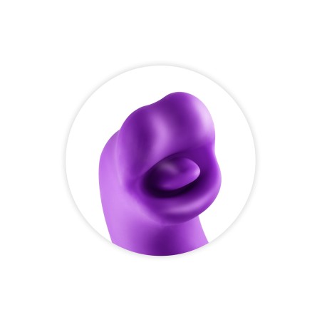 Vibromasseur rabbit 3-en-1 Kissy violet - par Yoba