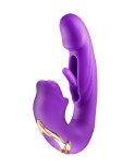 Vibromasseur rabbit 3-en-1 Kissy violet - par Yoba