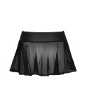 Mini-jupe noire transparente - par Cottelli PARTY