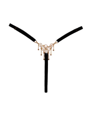String ouvert avec design bijou - Cottelli LINGERIE 