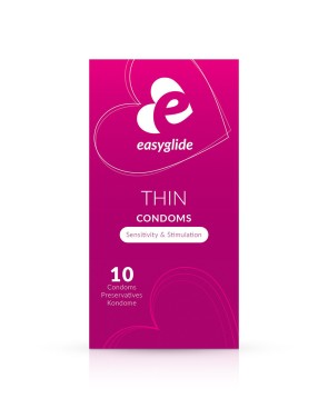 10 préservatifs Extra Fins - EasyGlide
