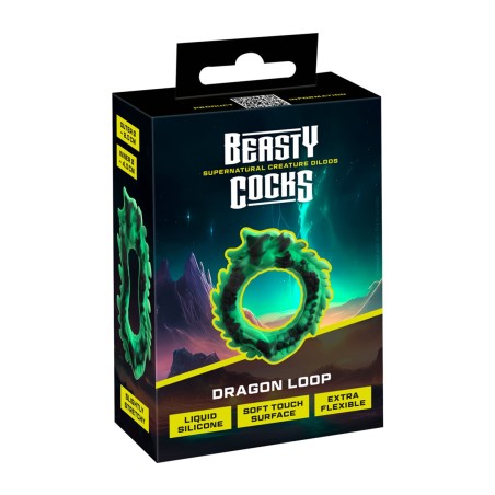 Cockring silicone Dragon Loop - par Beasty Cocks