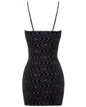 Mini robe scintillante - par Cottelli Lingerie