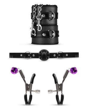 Coffret BDSM  Black Fantasy 10 accessoires - Bedroom Fantasies