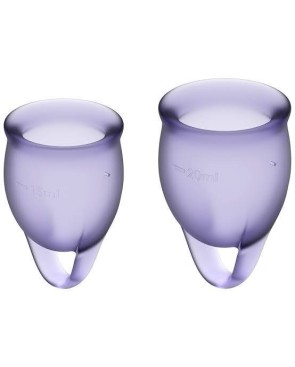 Set de 2 Coupes Menstruelles Satisfyer Feel Confident | DidonDidon