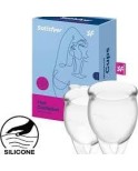 2 Coupes menstruelles Satisfyer 15ml + 20ml  Feel Confident