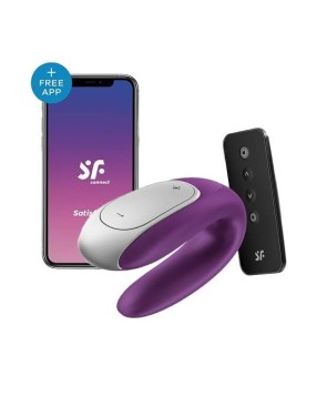 Satisfyer Double Fun : Vibrateur Couple Connecté | DidonDidon