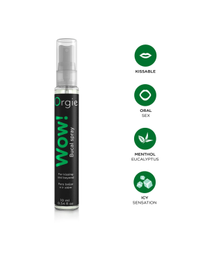 Spray buccal excitant WOW Orgie Effet Glaçé | DidonDidon