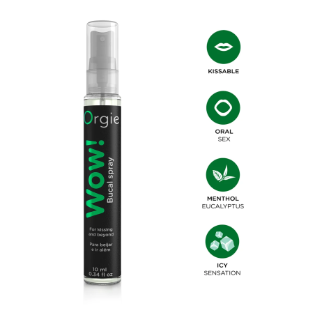 Spray buccal excitant WOW Orgie Effet Glaçé | DidonDidon
