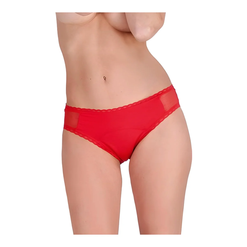 Culotte Menstruelle DAILY - CLASSIQUE ROUGE - Femme République