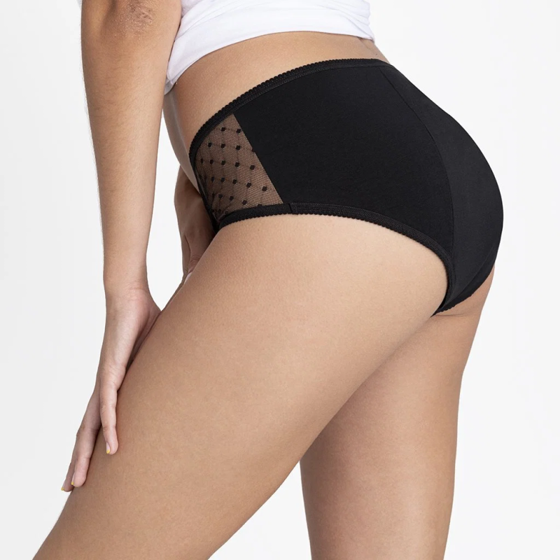 Culotte menstruelle dentelle Classique PLUMETI - KIWITAS