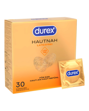 Préservatif Sans Latex Durex Nude / Hautnah (30 pcs) | DidonDidon