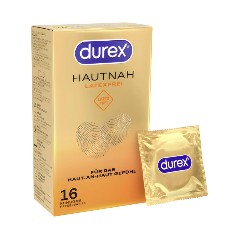 Préservatif Sans Latex Durex Nude / Hautnah (16 pcs) | DidonDidon