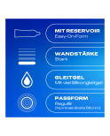 Préservatif sans latex (Pack 2 x 10 pièces) - Hautnah/NUDE - DUREX