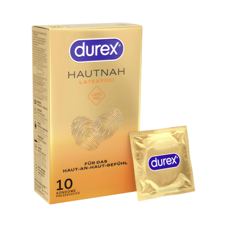 Préservatif sans latex (Pack 2 x 10 pièces) - Hautnah/NUDE - DUREX