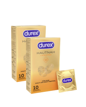 Préservatif Sans Latex Durex Nude / Hautnah (10 pcs) | DidonDidon
