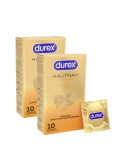 Préservatif sans latex (Pack 2 x 10 pièces) - Hautnah/NUDE - DUREX