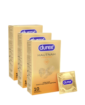Préservatif Sans Latex Durex Nude / Hautnah (10 pcs) | DidonDidon