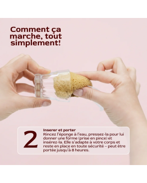 Pastilles Nettoyantes Éponge Menstruelle HERA | Didondidon