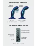Dildo fingering et vibrant bleu - par Strap On Me