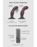 Dildo fingering et vibrant aubergine - par Strap On Me