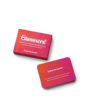 Kit de messages personnalisable Glimmers - Love To Love