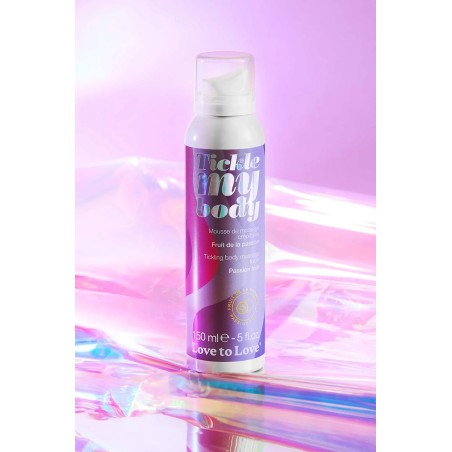 Mousse de Massage Crépitante Tickle My Body - Love to Love