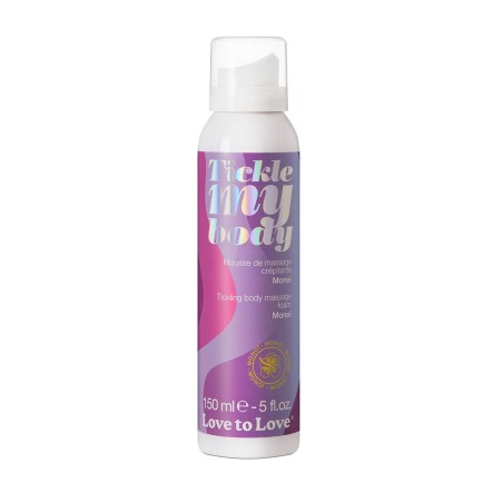 Mousse massage crépitante Tickle My Body - Monoï - Love to Love