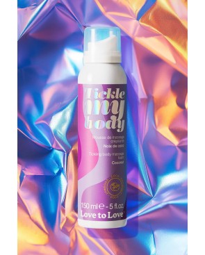 Mousse de Massage Crépitante Tickle My Body - Love to Love