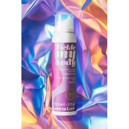 Mousse de Massage Crépitante Tickle My Body - Love to Love