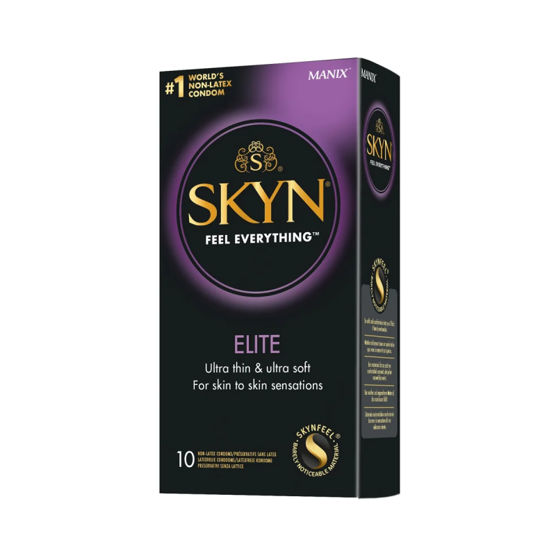 Préservatifs sans latex ELITE (Boîte de 10) - SKYN