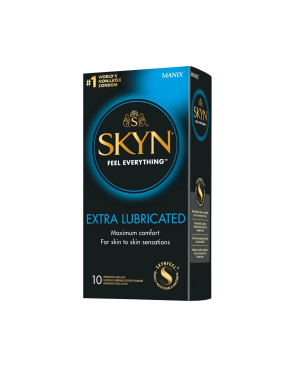 SKYN Extra Lubrifiés x10  Préservatifs Sans Latex | DidonDidon
