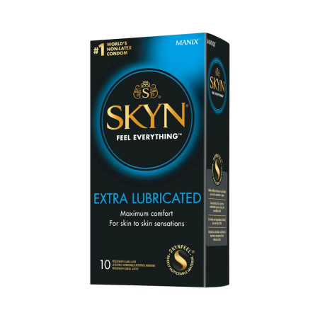 SKYN Extra Lubrifiés x10  Préservatifs Sans Latex | DidonDidon