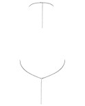 Top en métal argenté - par Cottelli ACCESSOIRES