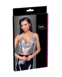 Top en métal argenté - par Cottelli ACCESSOIRES