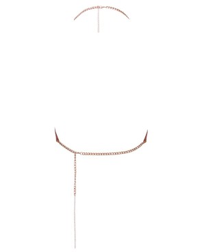 Top en métal doré rose - Cotelli ACCESSOIRES