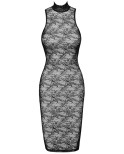 Robe mi-longue en dentelle  - par Cottelli LINGERIE