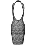 Robe mi-longue en dentelle  - par Cottelli LINGERIE