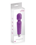 Vibro Love Wand rechargeable violet - par Yoba