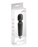 Vibro Love Wand rechargeable noir - par Yoba Vibro Love Wand rechargeable noir - par Yoba