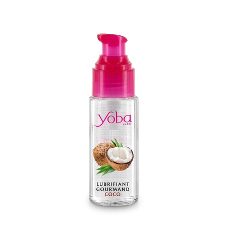 Lubrifiant parfumé noix de coco à base d'eau 50ml - par Yoba