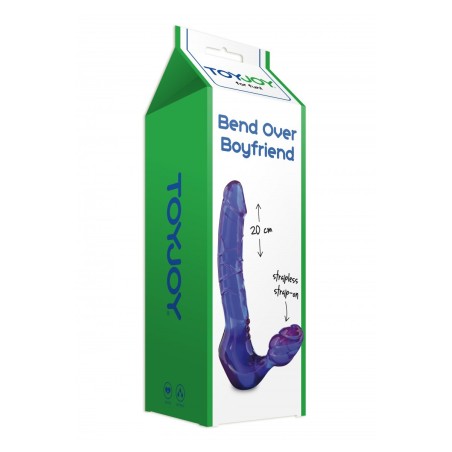 Gode anatomique Jelly Bend Over BoyFrend Femme2Femme - par Toy Joy