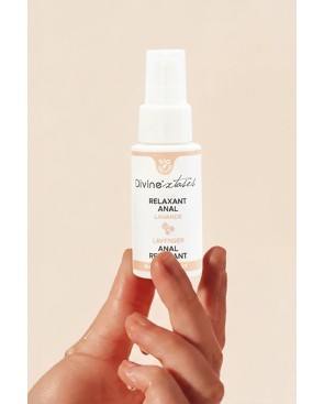 Gel anal relaxant à Lavande BIO - pompe 50ml - par Divinextases