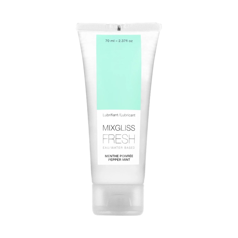 Fresh Menthe poivrée 70ml - lubrifiant intime à base d'eau par Mixgliss Fresh Menthe poivrée 70ml - lubrifiant intime à base d'eau par Mixgliss