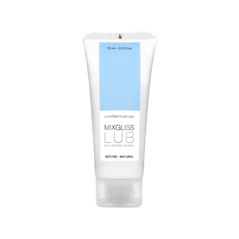 Lub Nature 70ml- lubrifiant intime à base d'eau par Mixgliss Lub Nature 70ml- lubrifiant intime à base d'eau par Mixgliss