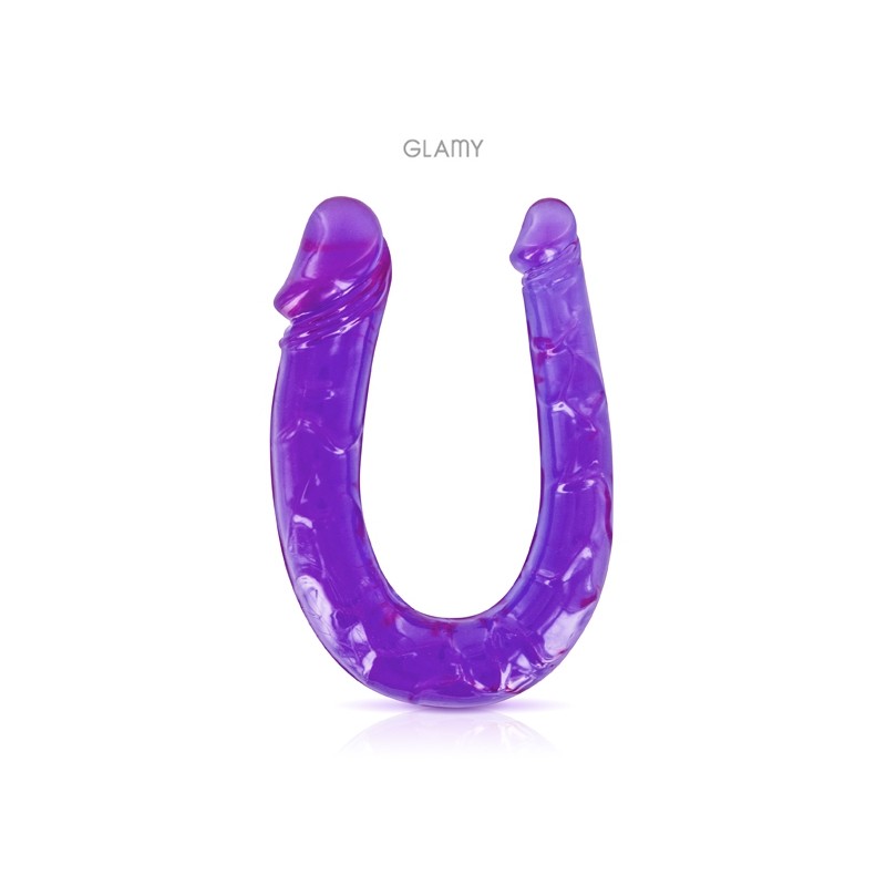 Mini Double dong Robuste, Ferme et Souple par Glamy